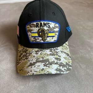 Los Angeles Rams NFL New Era 59 Fifty Salute To The Service Mens M/L